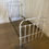 Thumbnail: White Metal Headboard & Footboard Bed Frame