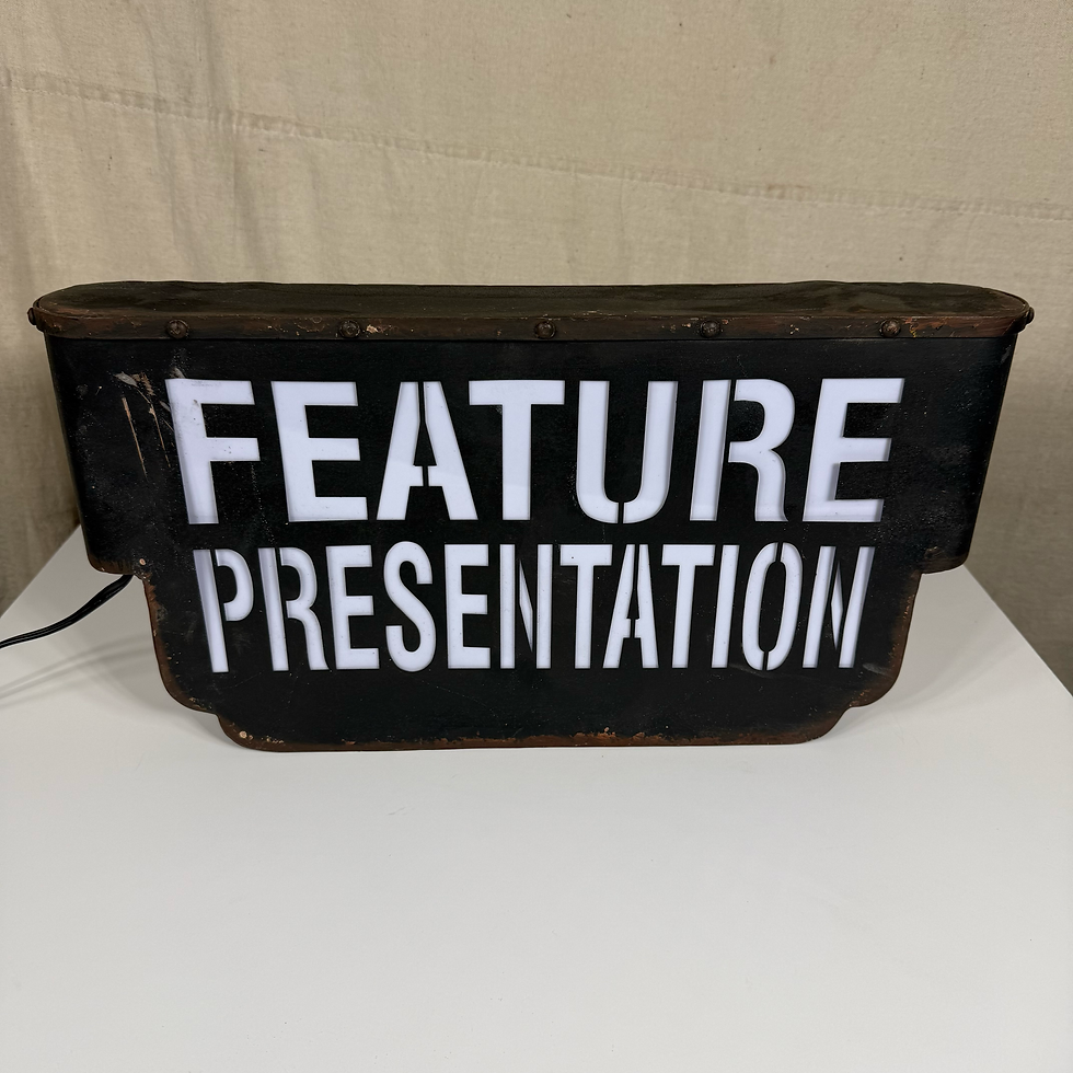 Thumbnail: Feature Presentation Light Up Sign