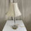 Thumbnail: Hollywood Regency Brass & Glass Lamp
