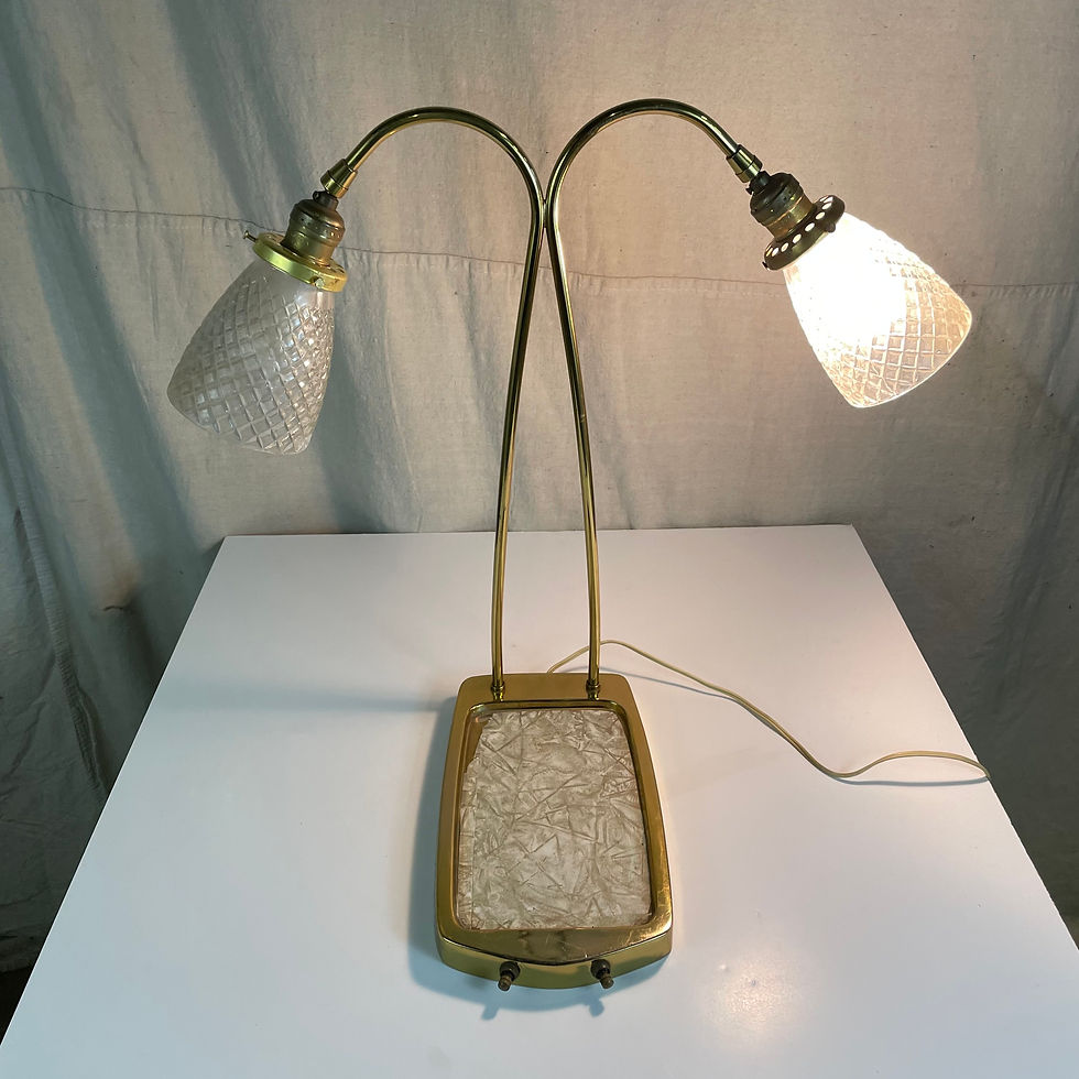 Thumbnail: Lucy and Ricky Double Bed Nightstand Lamp