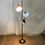 Thumbnail: Gerald Thurston 3 Way Black & Gold Floor Lamp #2