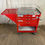 Thumbnail: Red Industrial Medical Crash Cart