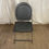 Thumbnail: Leather Padded Metal Folding Chair