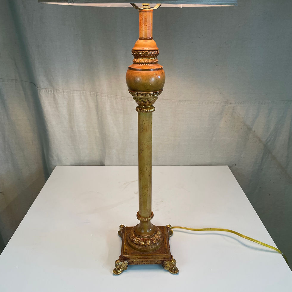 Thumbnail: Cherub Foot Lamp