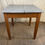 Thumbnail: Painted Blue Top Wood Table
