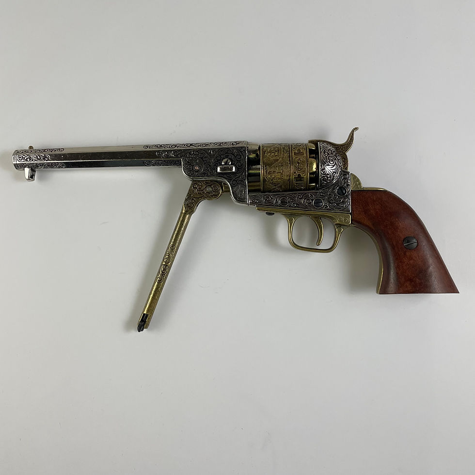 Thumbnail: Ornate Colt Navy 1851 Single Action Percussion Cap Revolver