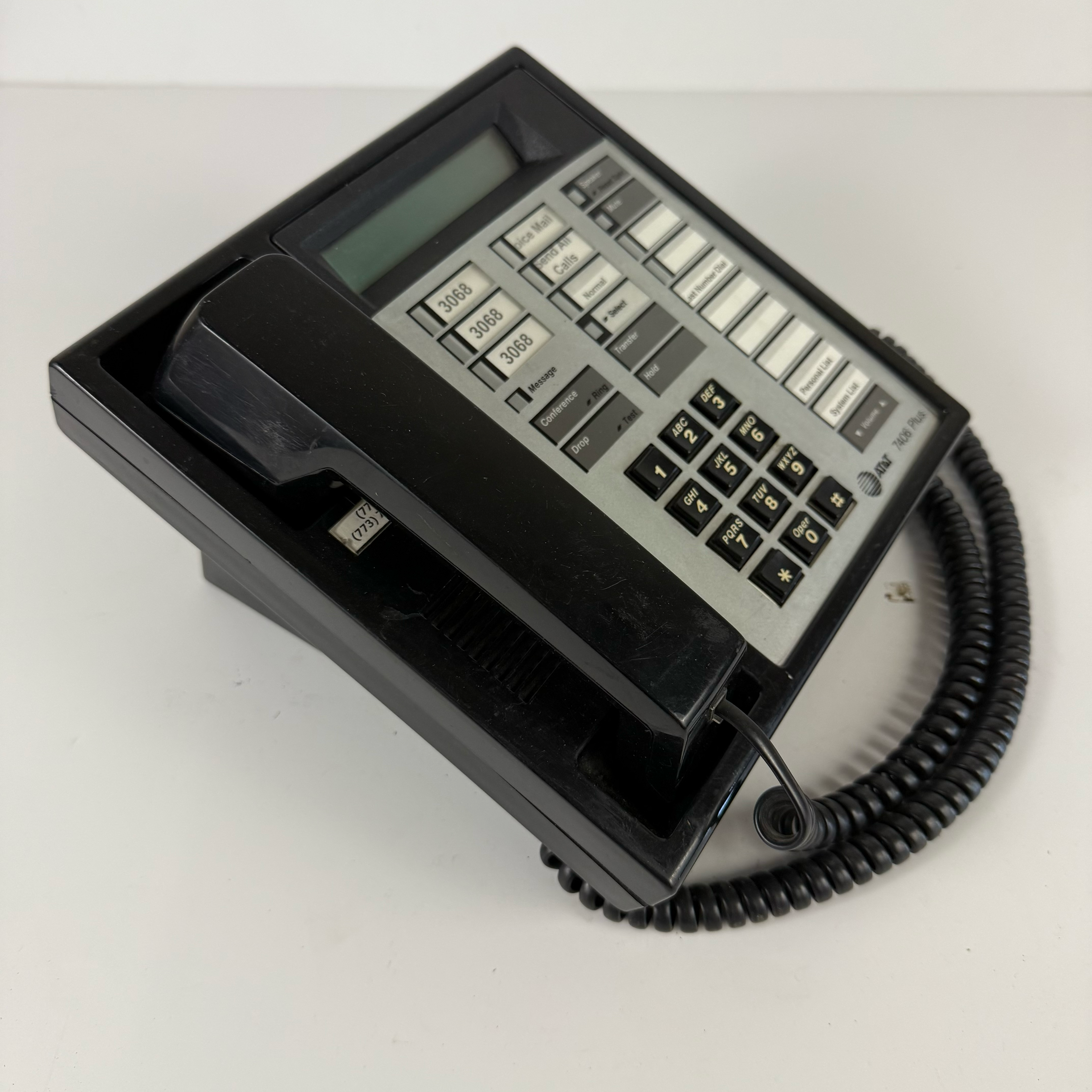 Black AT&T 7406 Multi-Line Business Phone