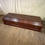 Thumbnail: Mahogany Wood Casket Coffin