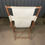 Thumbnail: White Fabric Folding Lounger