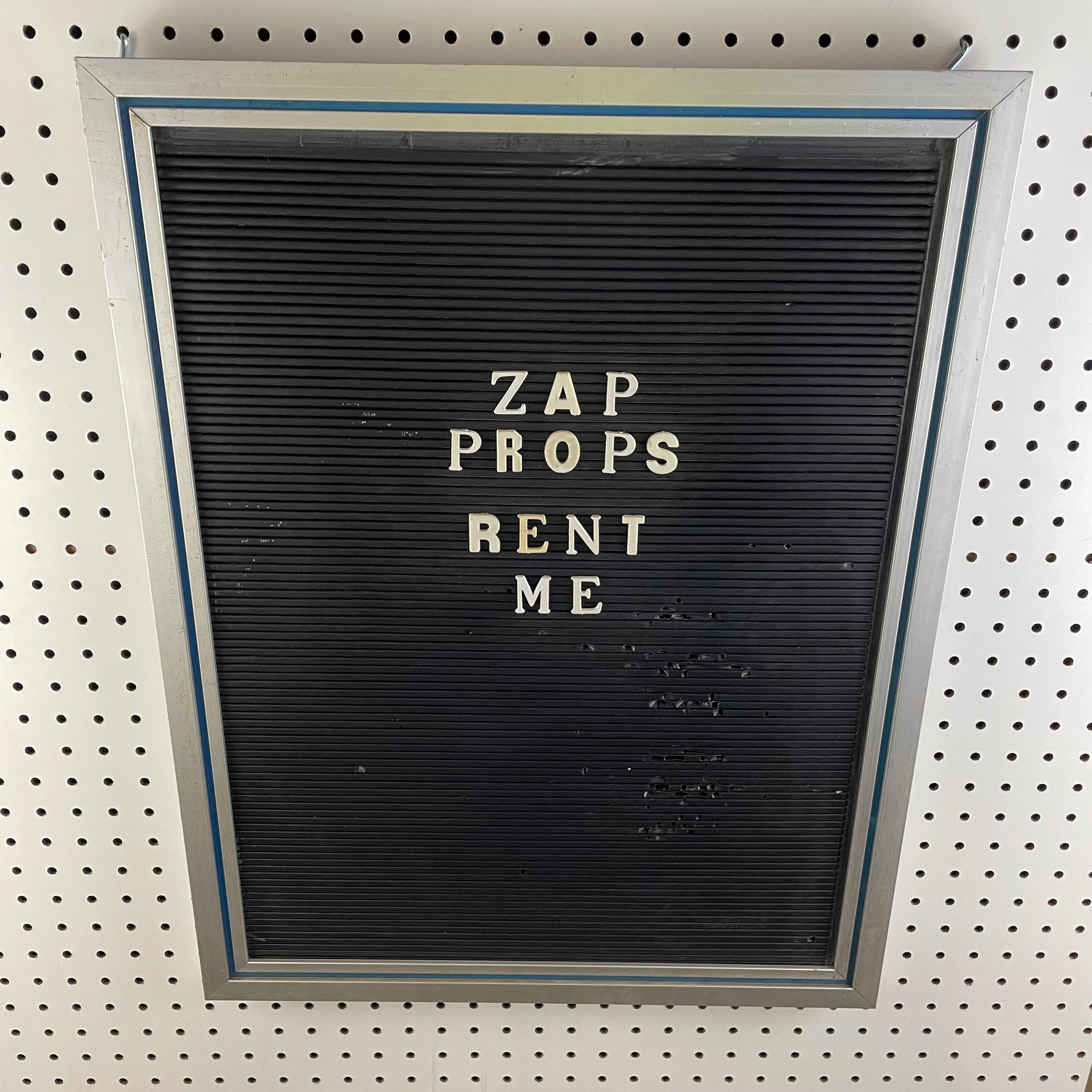 Plastic 19.5 x 25 Letter Board