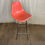 Thumbnail: Orange Fiberglass Shell Bar Stool