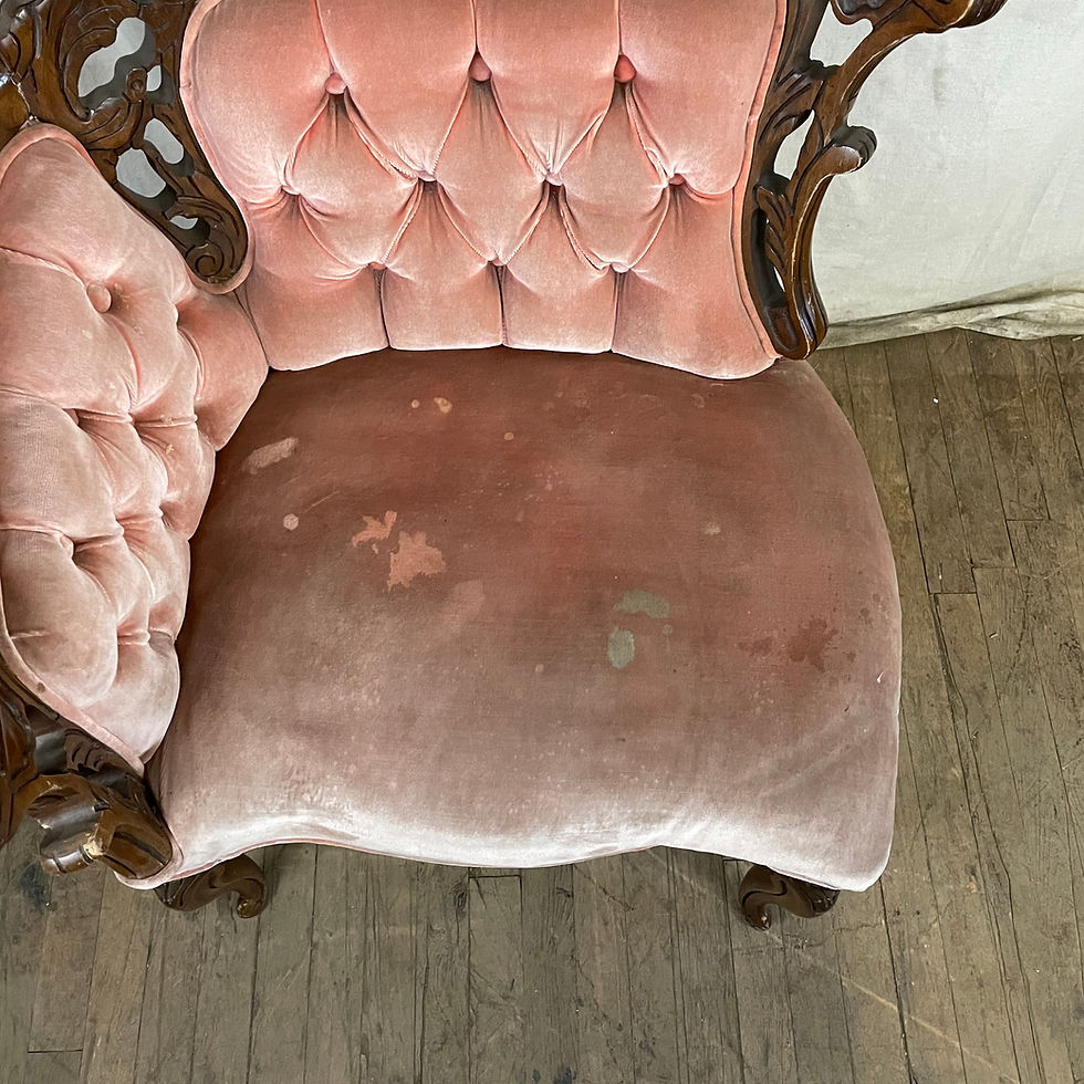 Thumbnail: Pink Tufted Chairs