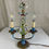 Thumbnail: Floral Lyre Candelabra Lamp
