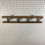 Thumbnail: Wood & Metal Folding Wall Hanging Coat Rack