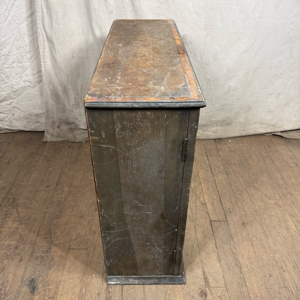Thumbnail: Weathered Wood Table Top Display Cabinet