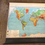 Thumbnail: Physical-Political World Pull Down Map