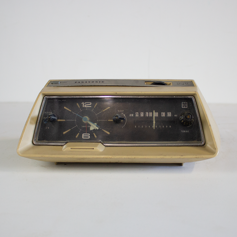 Panasonic Clock Radio 1970s