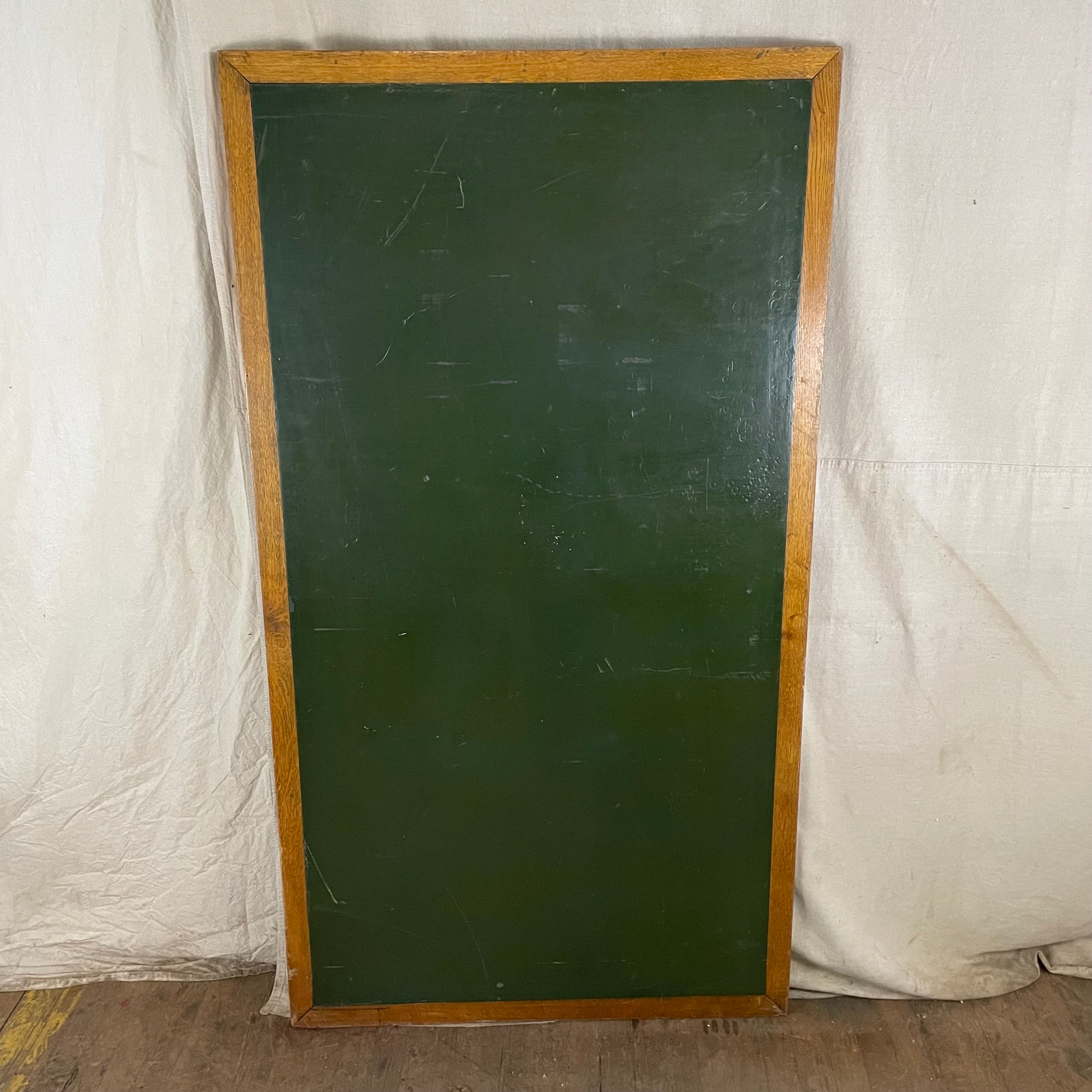 Wooden Green Midcentury Desk Top