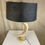 Thumbnail: Crescent Moon Lamp w/ Black Shade