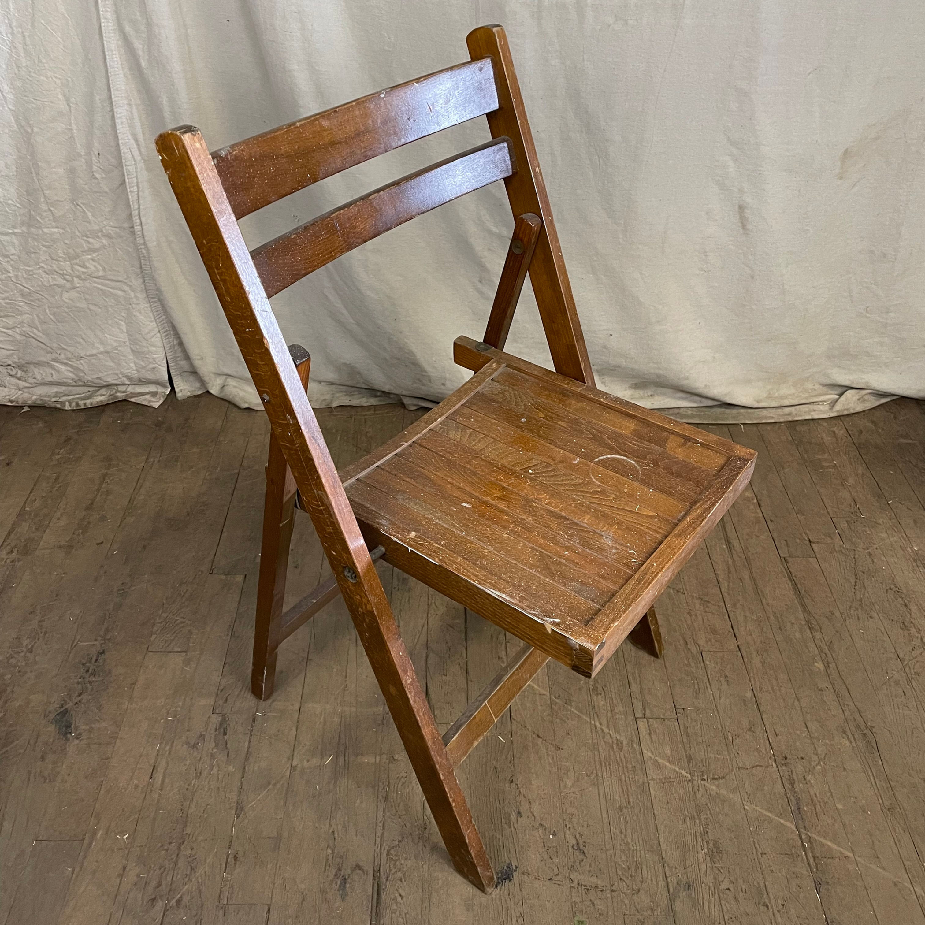 Wooden Folding Chair
