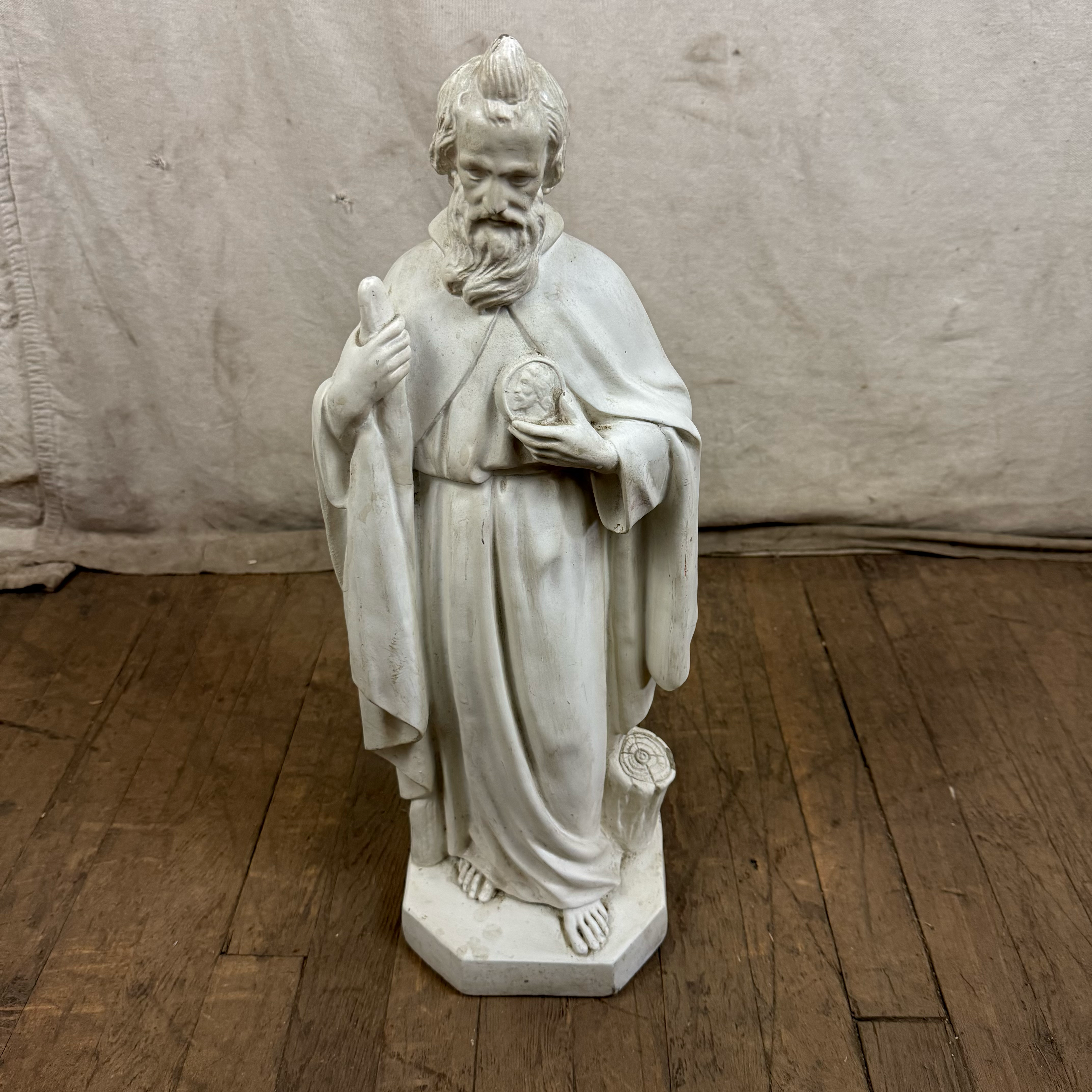 St. Jude Plaster Statue