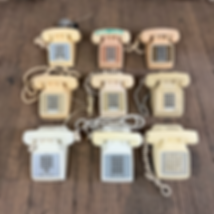 Beige/White Touch Tone