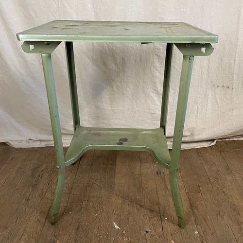 Green Metal Typewriter Table/Stand zapprops