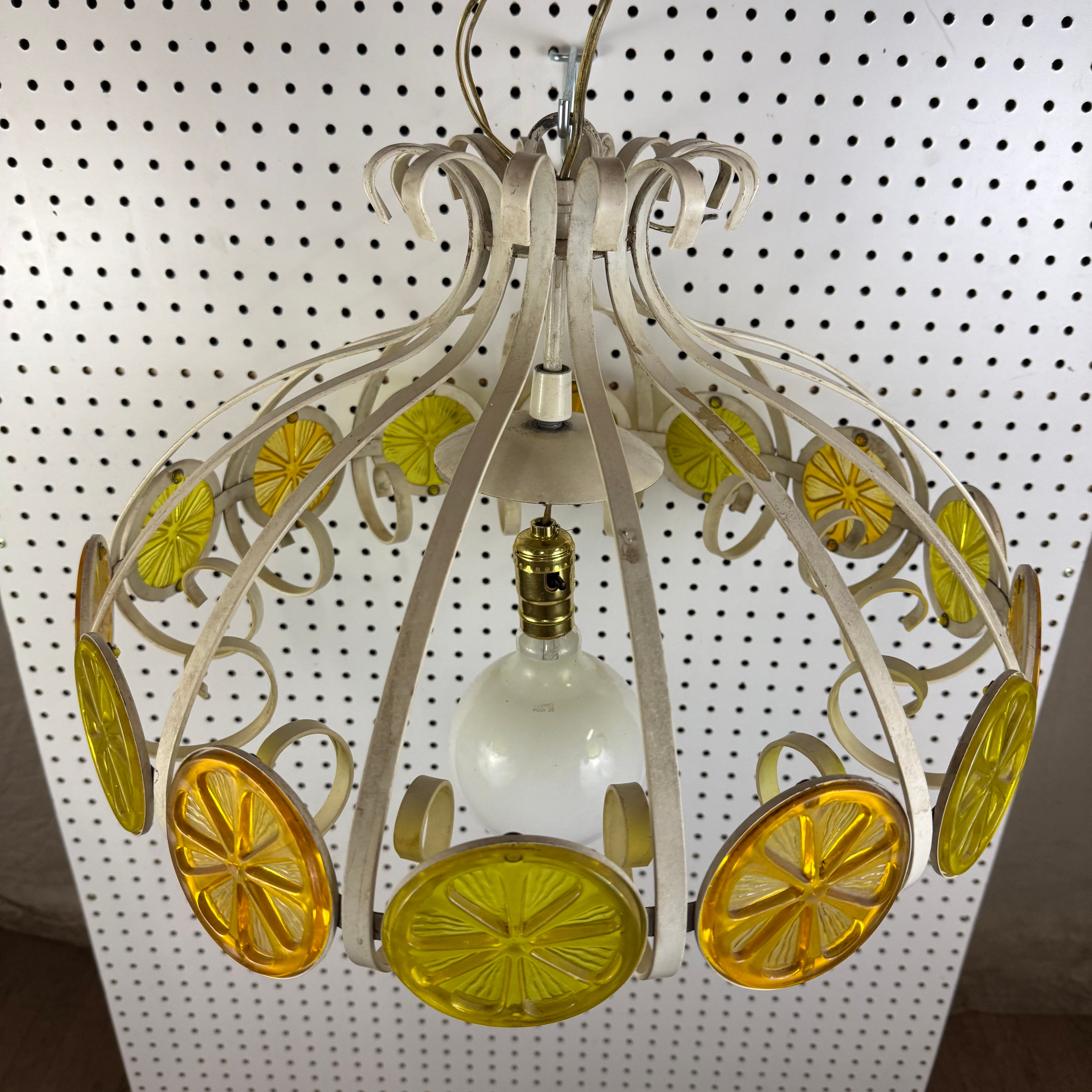 Lemon Slice Kitchen Light Fixture