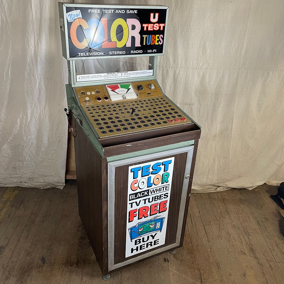 Color TV Tube Test Machine & Cabinet