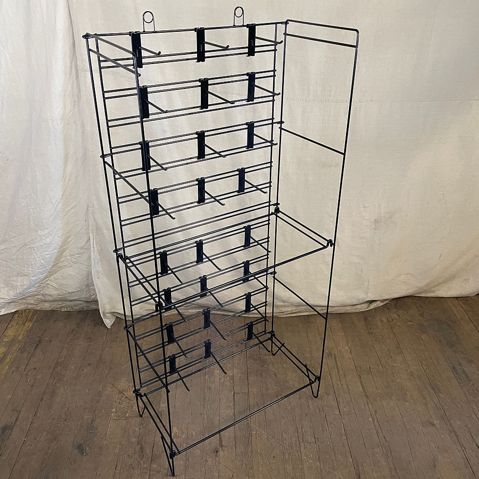 Collapsible Black Metal Store Display zapprops