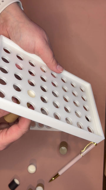 Thumbnail: Lip Balm Tube Filling Tray - 1/3 oz Paperboard Tubes - Custom Sizes