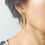Thumbnail: Tiny Hearts Hoop Earrings - 2027