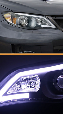 Headlights with LED DRL