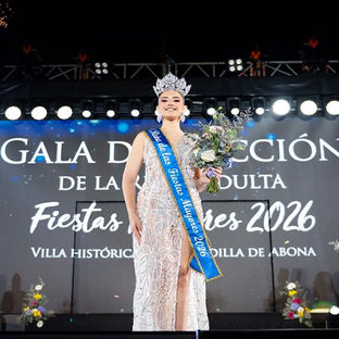 Beatriz Doniz Leal, Reina de las Fiestas Mayores de San Antonio de Padua 2026 de Granadilla de Abona