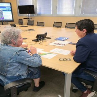 El Cabildo analiza con los municipios de Vilaflor y Arico el mapa de riesgo volcánico