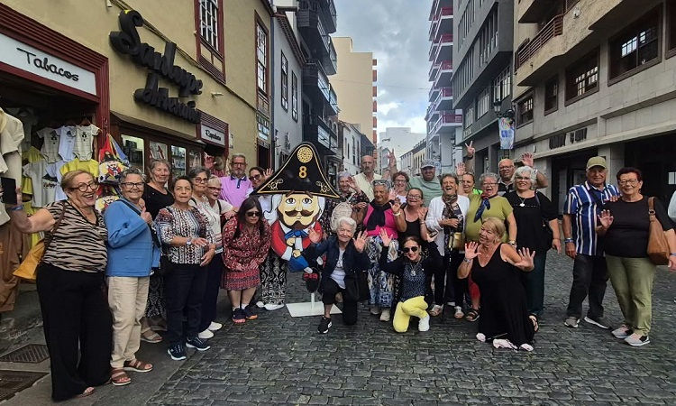 Los mayores de San Miguel de Abona disfrutaron de un viaje a La Palma