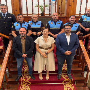 Cuatro agentes ascienden a oficiales y toman posesión en la Policía Local de Arona