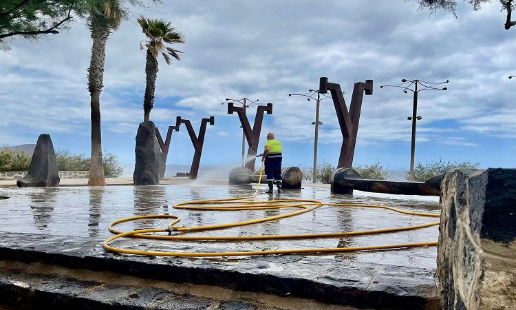 Granadilla de Abona refuerza los servicios de limpieza y recogida durante Semana Santa