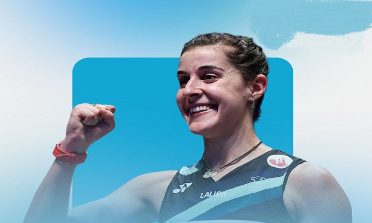 Carolina Marín visita el Club de Bádminton Los Hinojeros en Granadilla de Abona