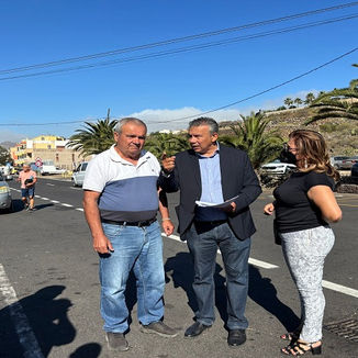 El Cabildo mejora la seguridad de la TF-28 a su paso por la Cooperativa de San Miguel de Abona