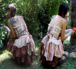 Broken ballerina dress - sweetheart