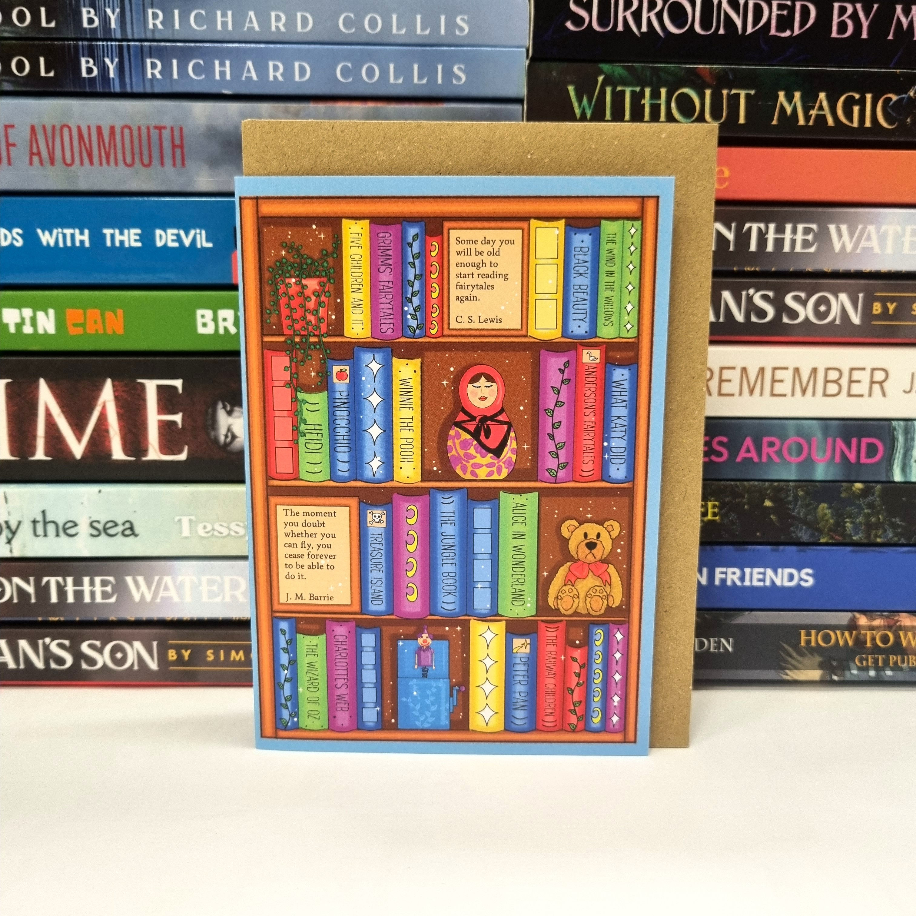 Bookcase Card A7 (Classic Children's)