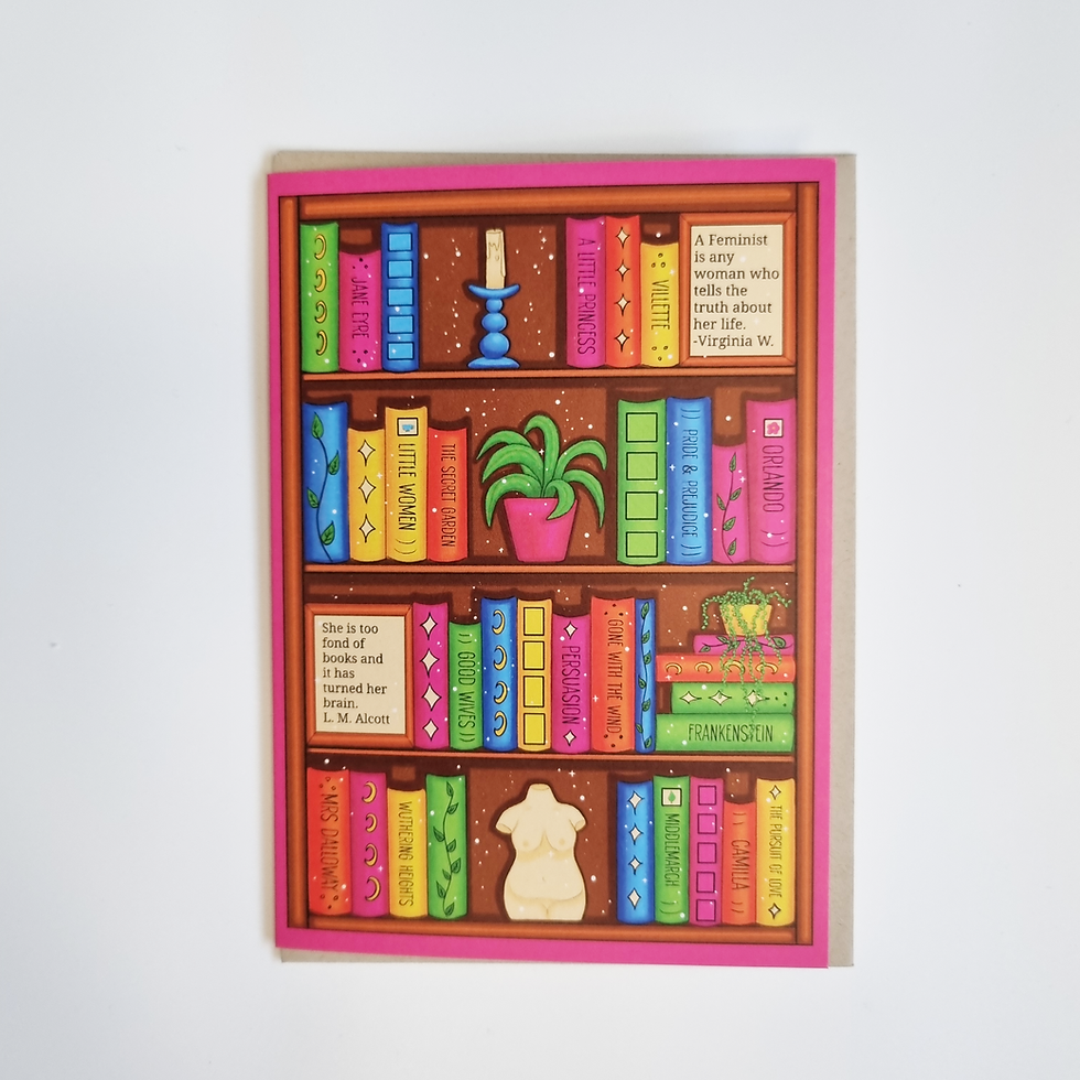 Thumbnail: Bookshelf Cards C6