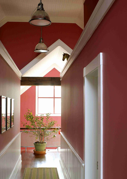 Knoll Road hallway detail.  Pamela Glazer Architecture 