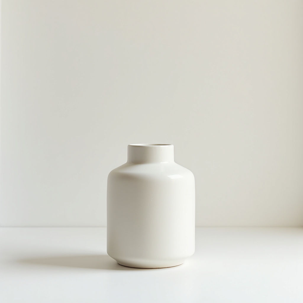 Vaso Cerâmica Minimalista