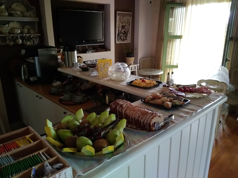 Breakfast at Volidiera