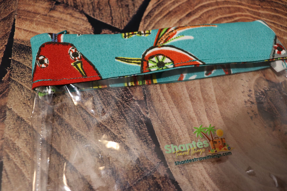 Thumbnail: Scribble Birdies Travel Toiletry Bag