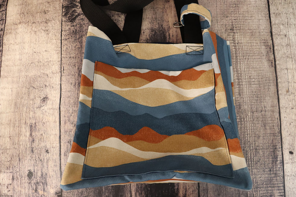Sunrise Mountainscape Beach Tote