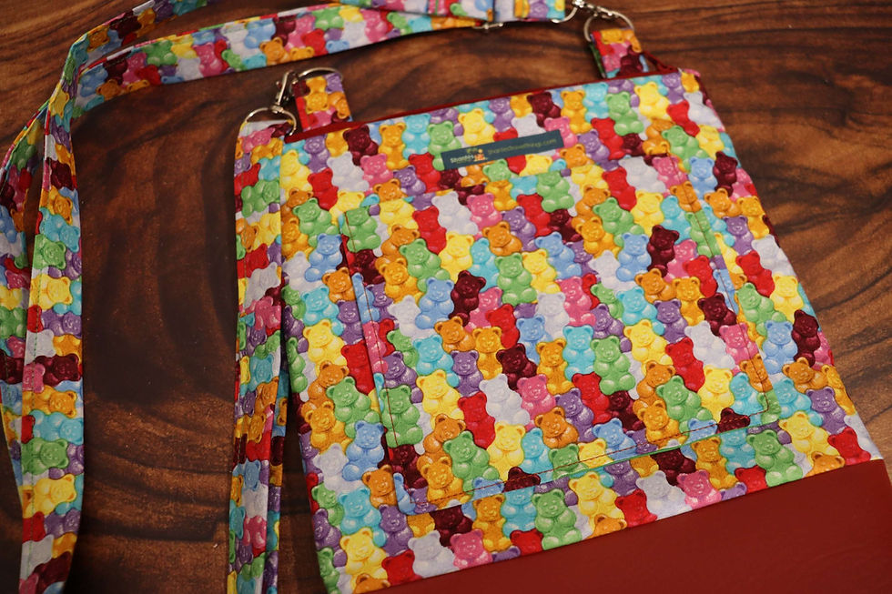 Thumbnail: Gummy Yummy 3in1 Shoulder Crossbody Backpack 