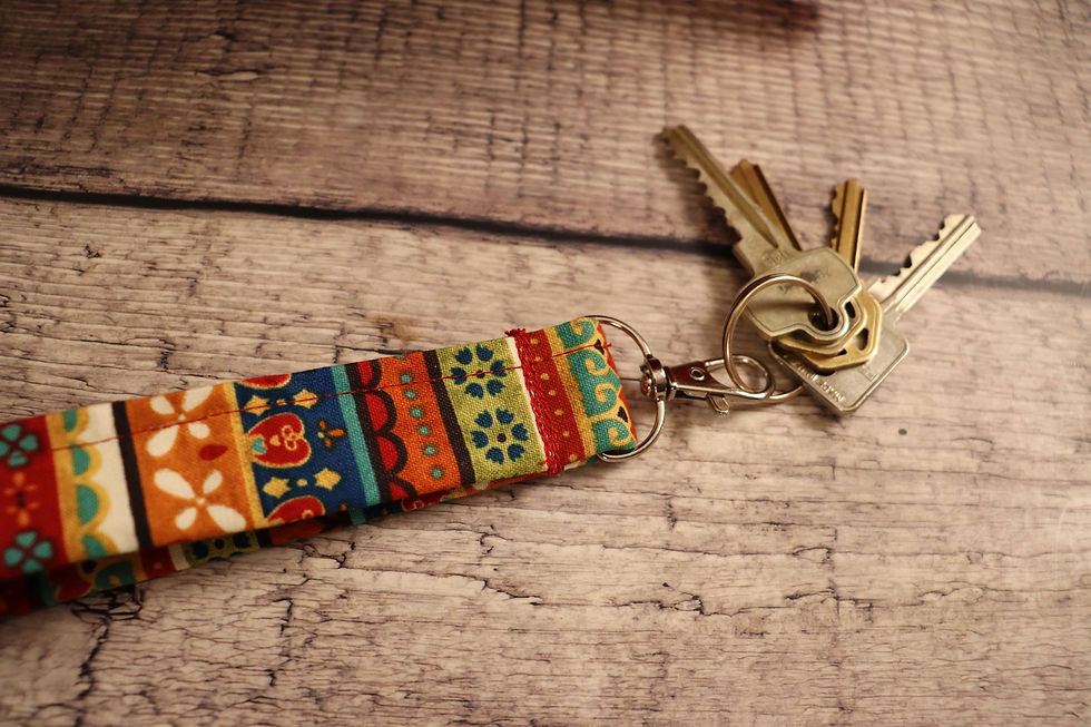 Thumbnail: Espiritu De Mexico Wristlet Keychain 